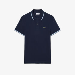 lacoste regular fit trim accent l 12 12 polo shirt
