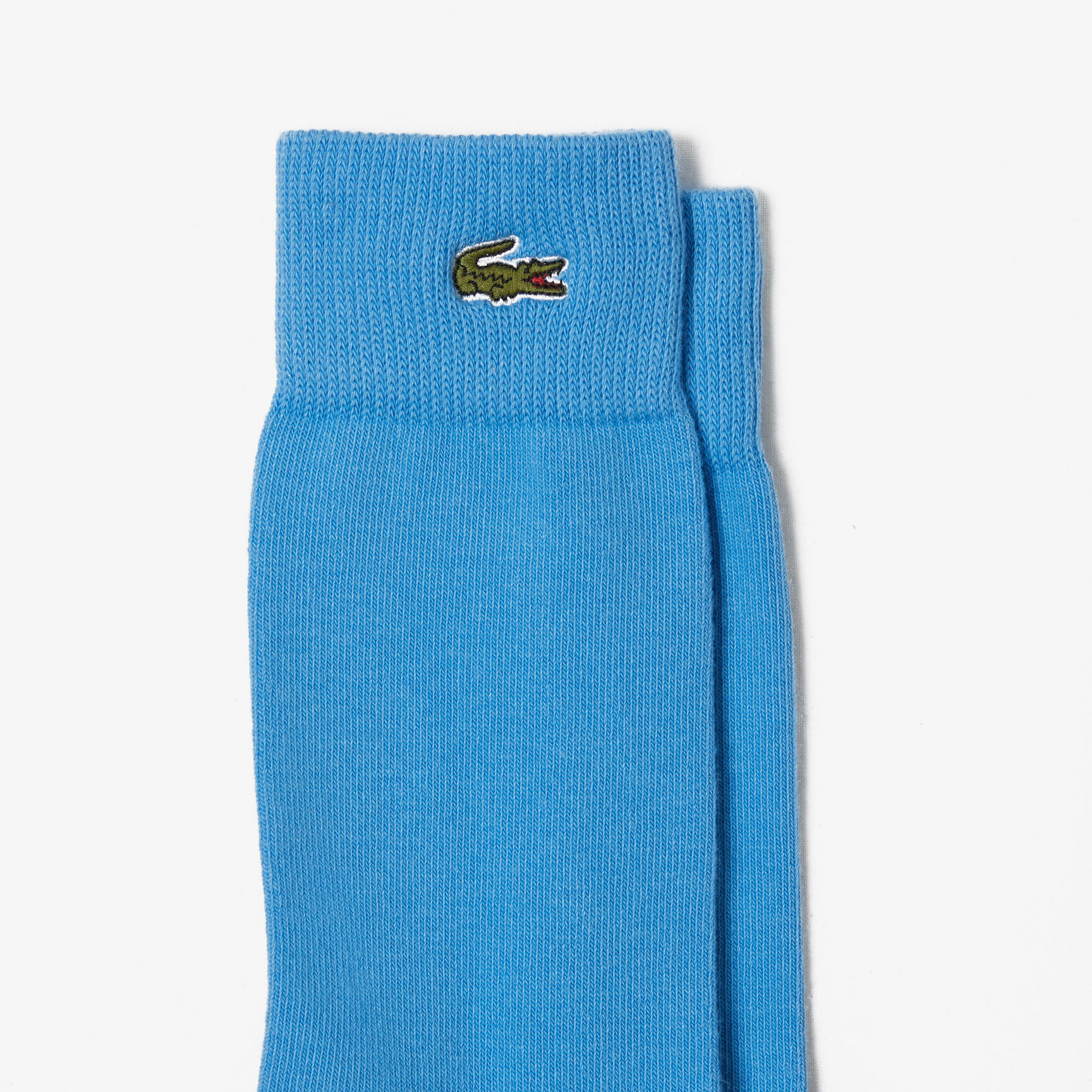 Unisex Lacoste Crocodile Pattern Sock Three-Pack
