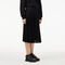 Elastic Waist Fluid Pleated Skirt lacoste elastic waist fluid pleated skirt