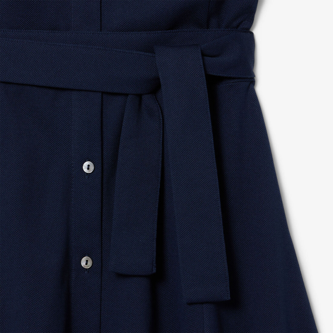 Flared Petit Pique Polo Dress Flared Petit Pique Polo Dress