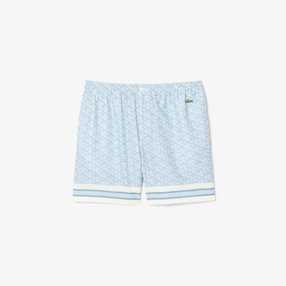 Lightweight Monogram Print Shorts Lightweight Monogram Print Shorts