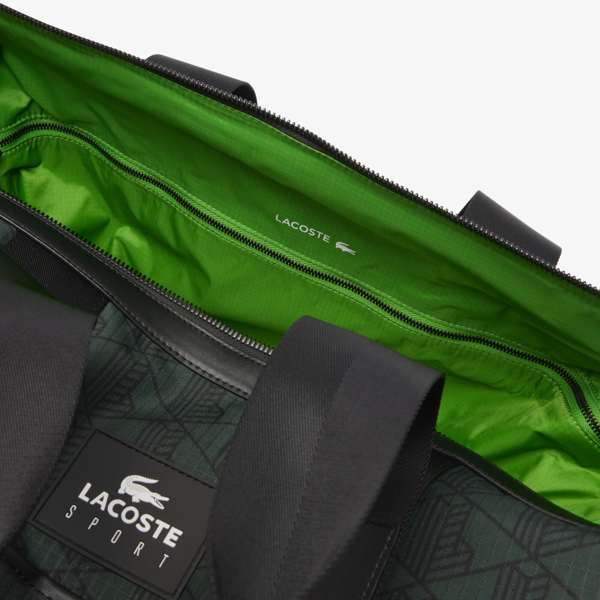 【eL】Large Boston Bag Large The Blend Sport Boston Bag, Green | LACOSTE EG