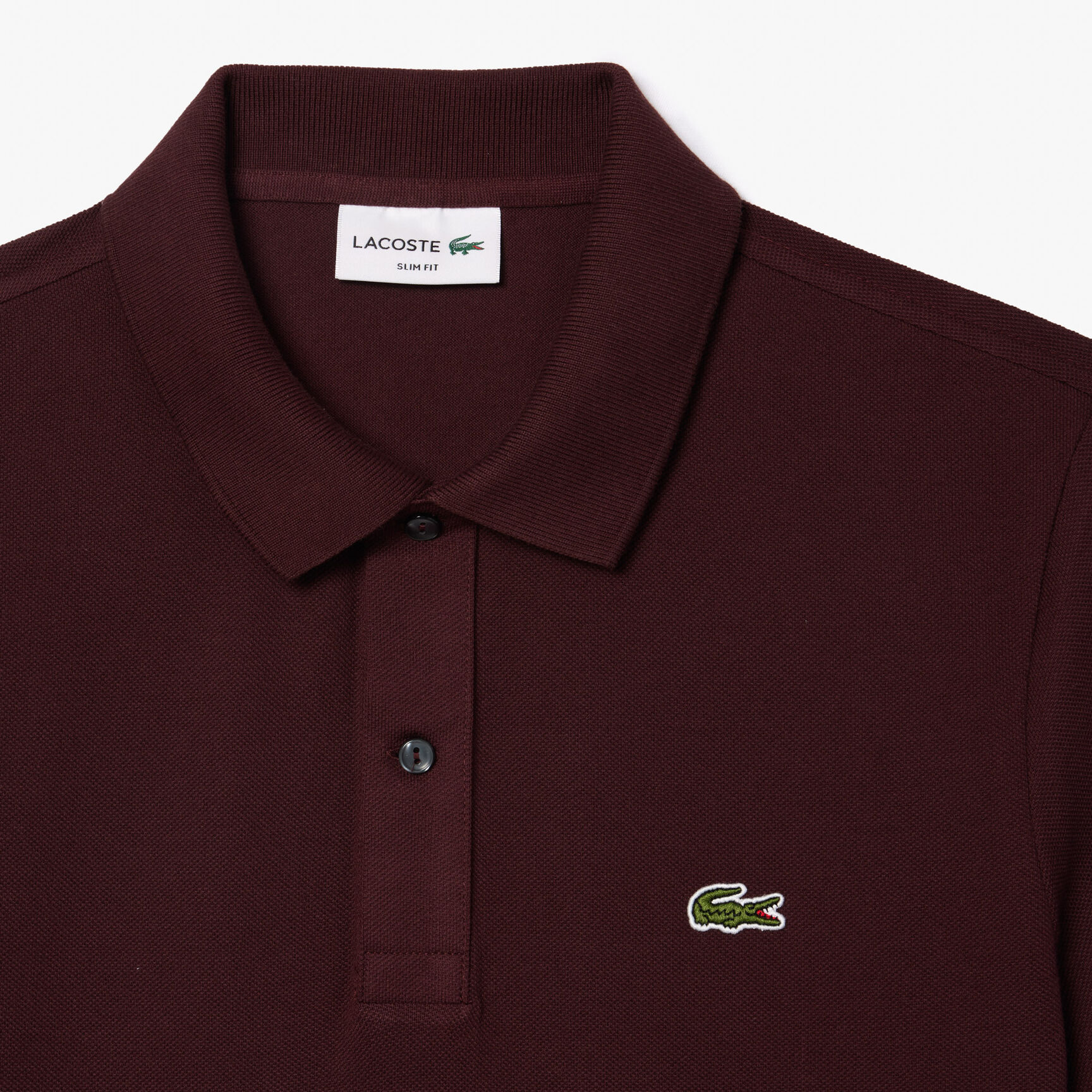 قميص بولو بيكيه بقصة ضيقة L.12.12