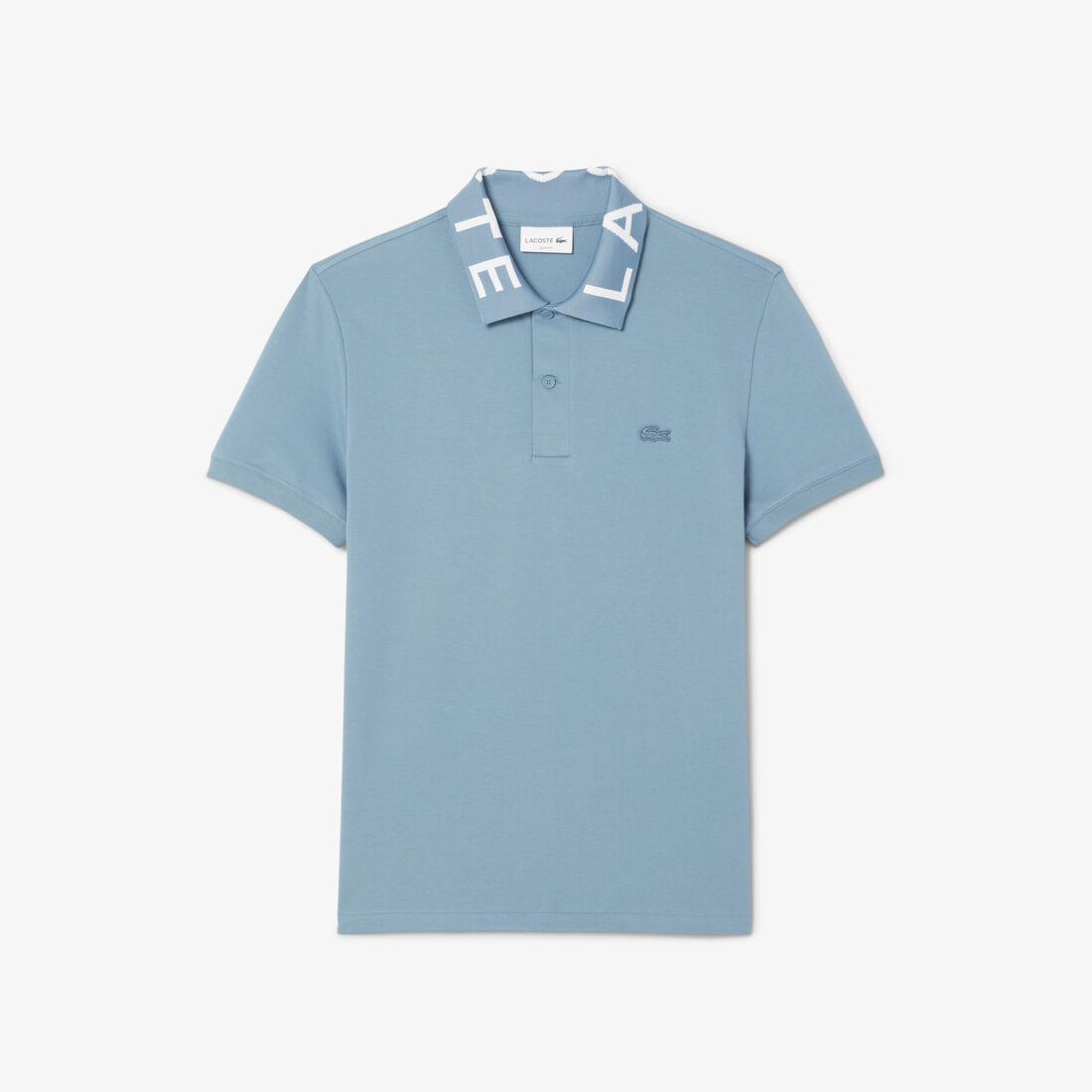 قميص بولو جاكار بقصة ضيقة قميص بولو جاكار بقصة ضيقة