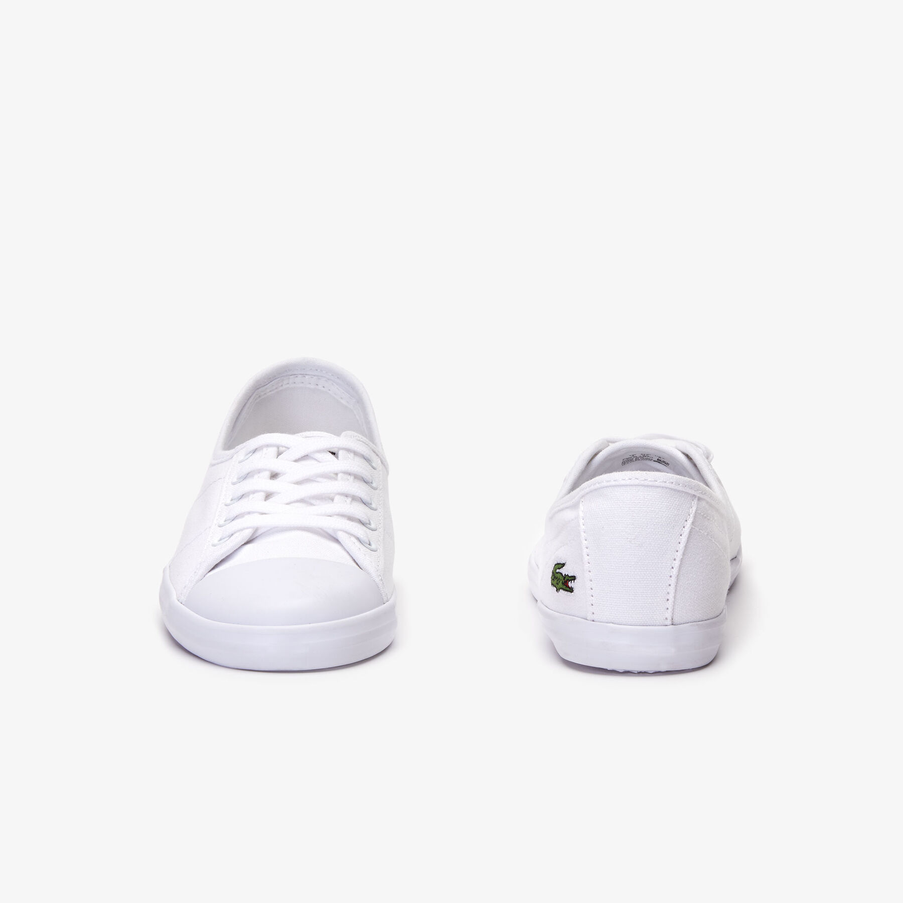 Women's Ziane Canvas Trainers lacoste women s ziane canvas trainers