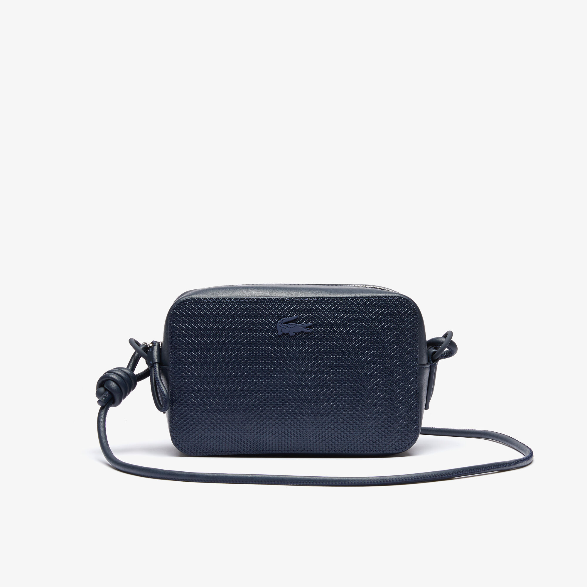 Men's chantaco matte piqué leather flap bag top