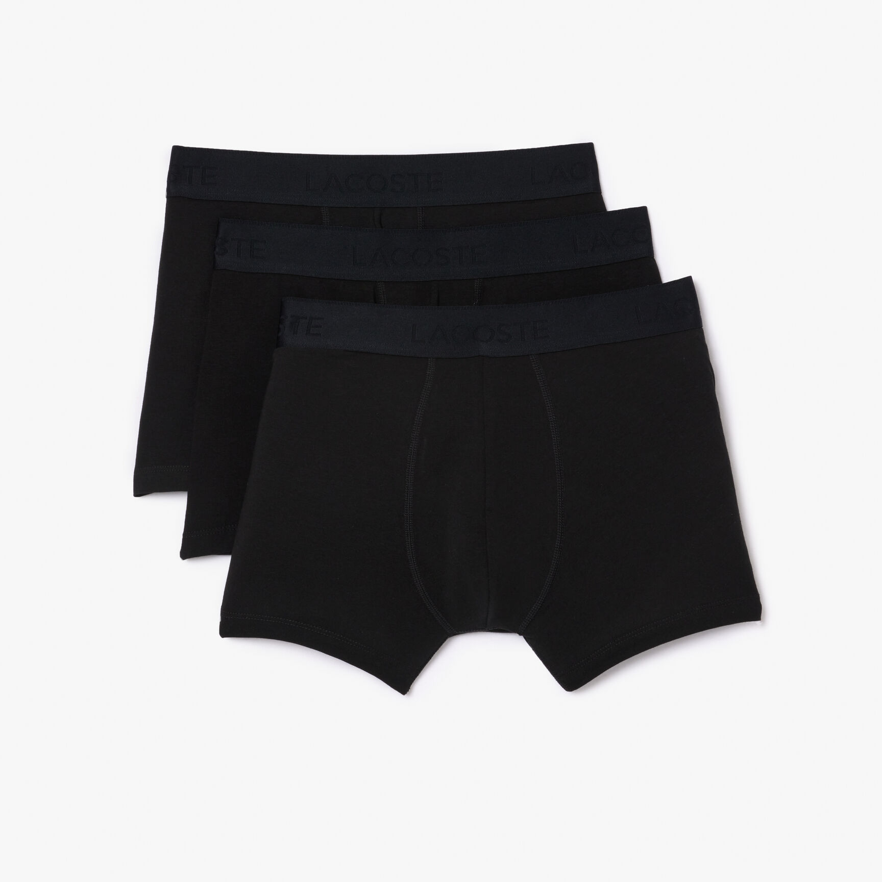 Pack Of 3 Casual Black Trunks 
