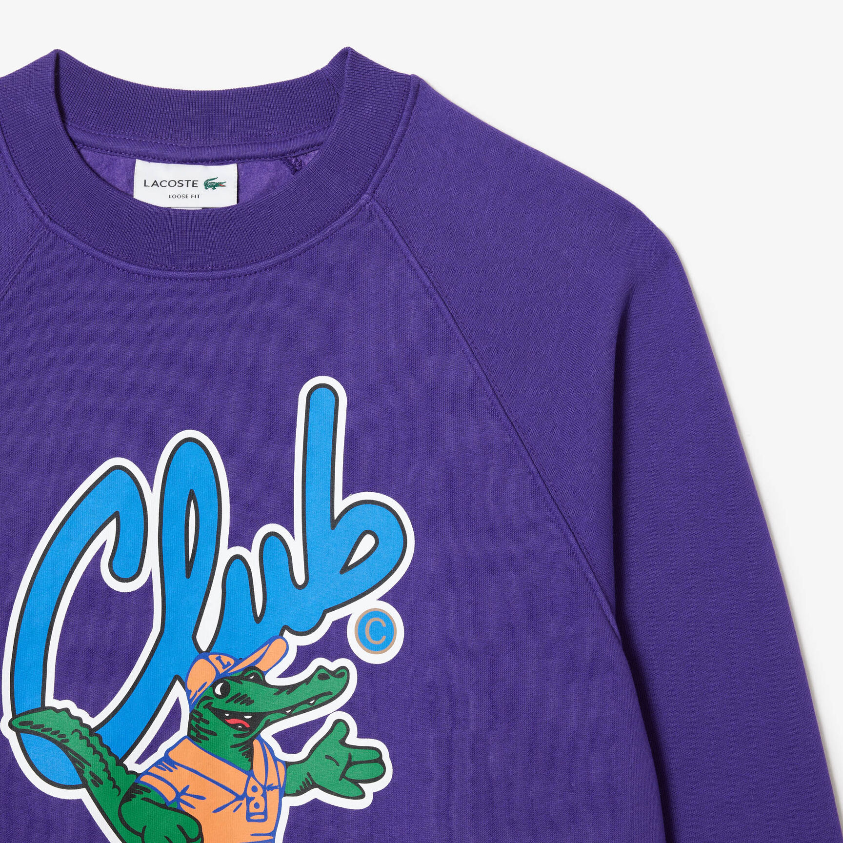 Loose Fit Raglan Sleeve Jogger Sweatshirt