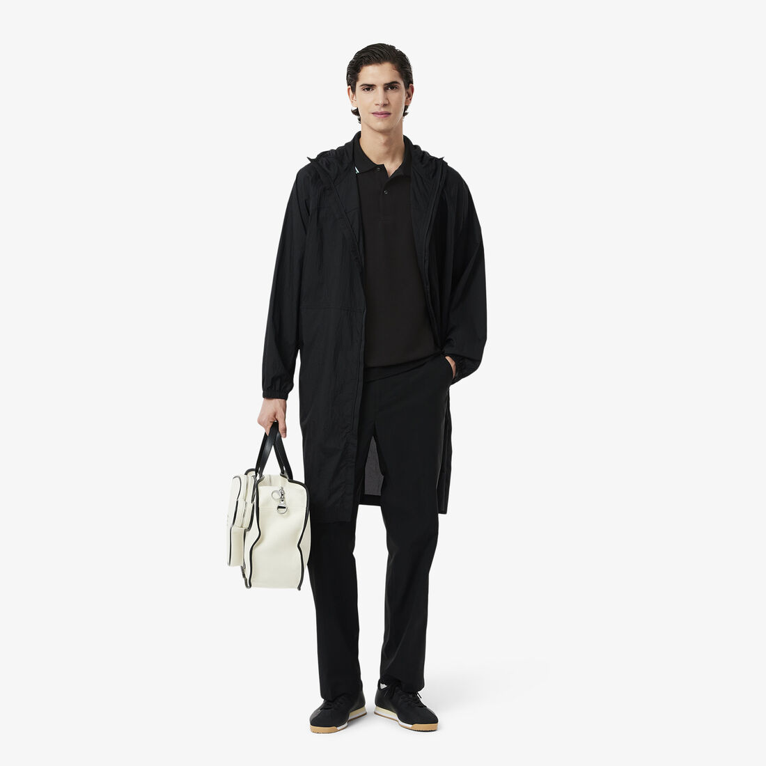 قميص بولو بقصّة عادية وتفاصيل بارزة L.12.12 قميص بولو بقصّة عادية وتفاصيل بارزة L.12.12