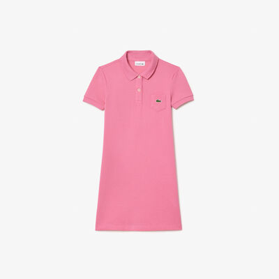 Girl's Polo-style Cotton Dress