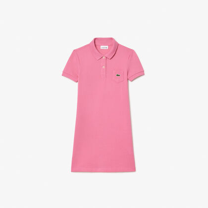 Girl's Polo-style Cotton Dress