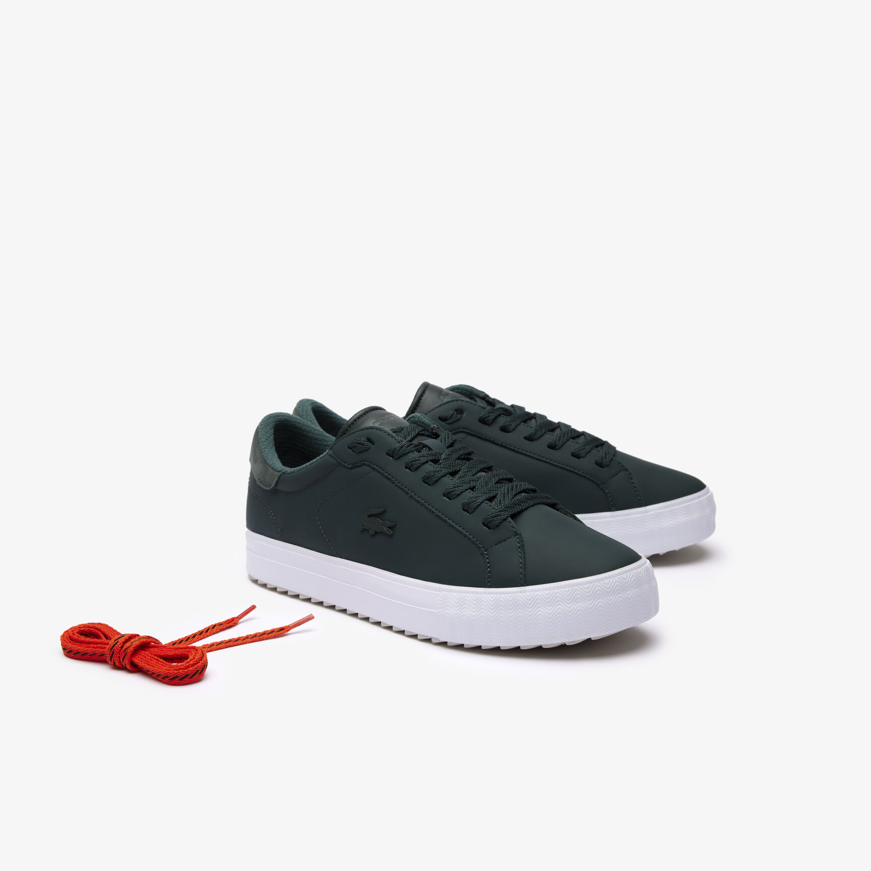 سنيكرز للخروج باور كورت جلد من مجموعة الشتاء للرجال