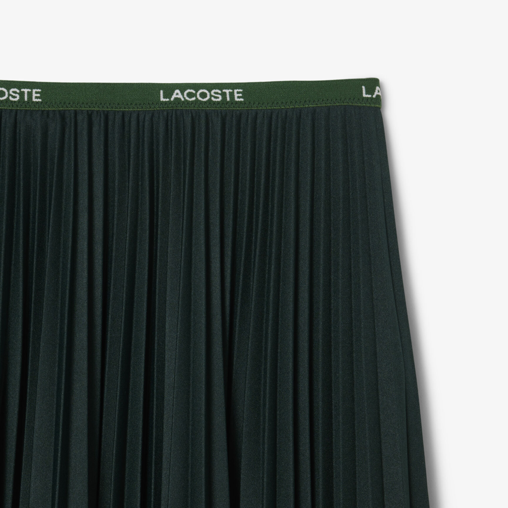 تنورة طويلة مطوية بخصر مطاطي