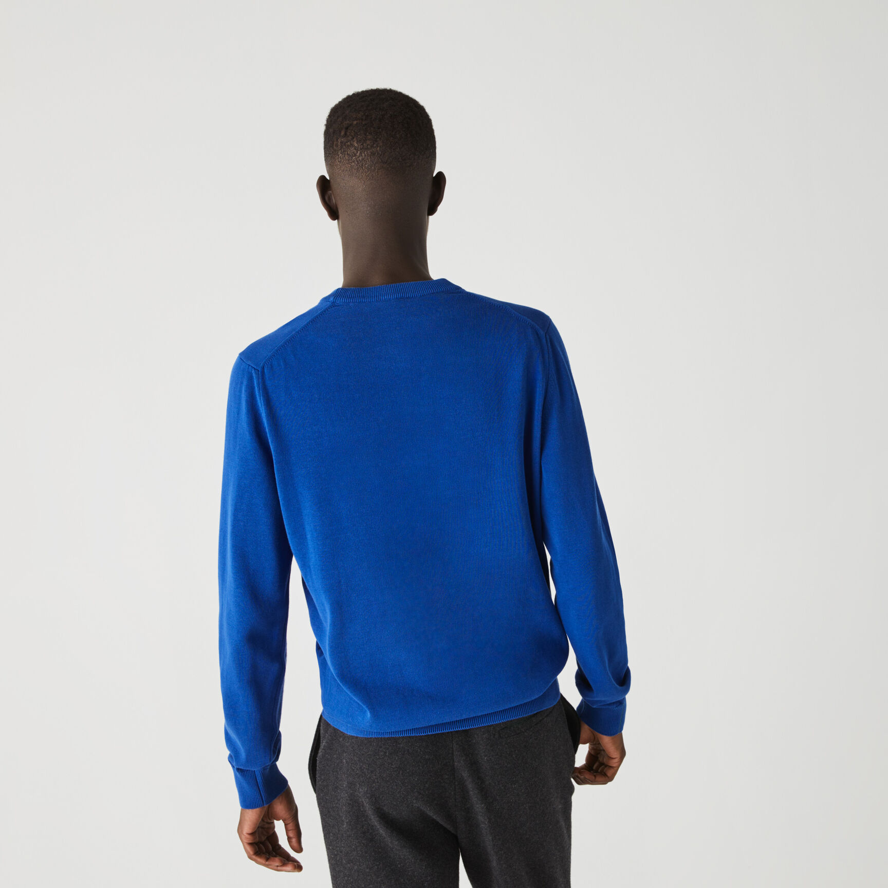 Monochrome Crew Neck Cotton Sweater Monochrome Crew Neck Cotton Sweater