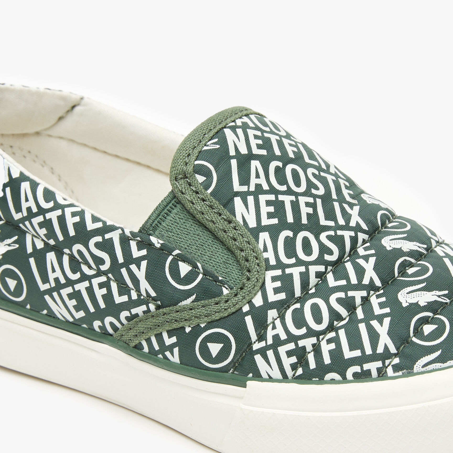 حذاء مفتوح لاكوست كروكو 1.0 من خامات صناعية للرضع