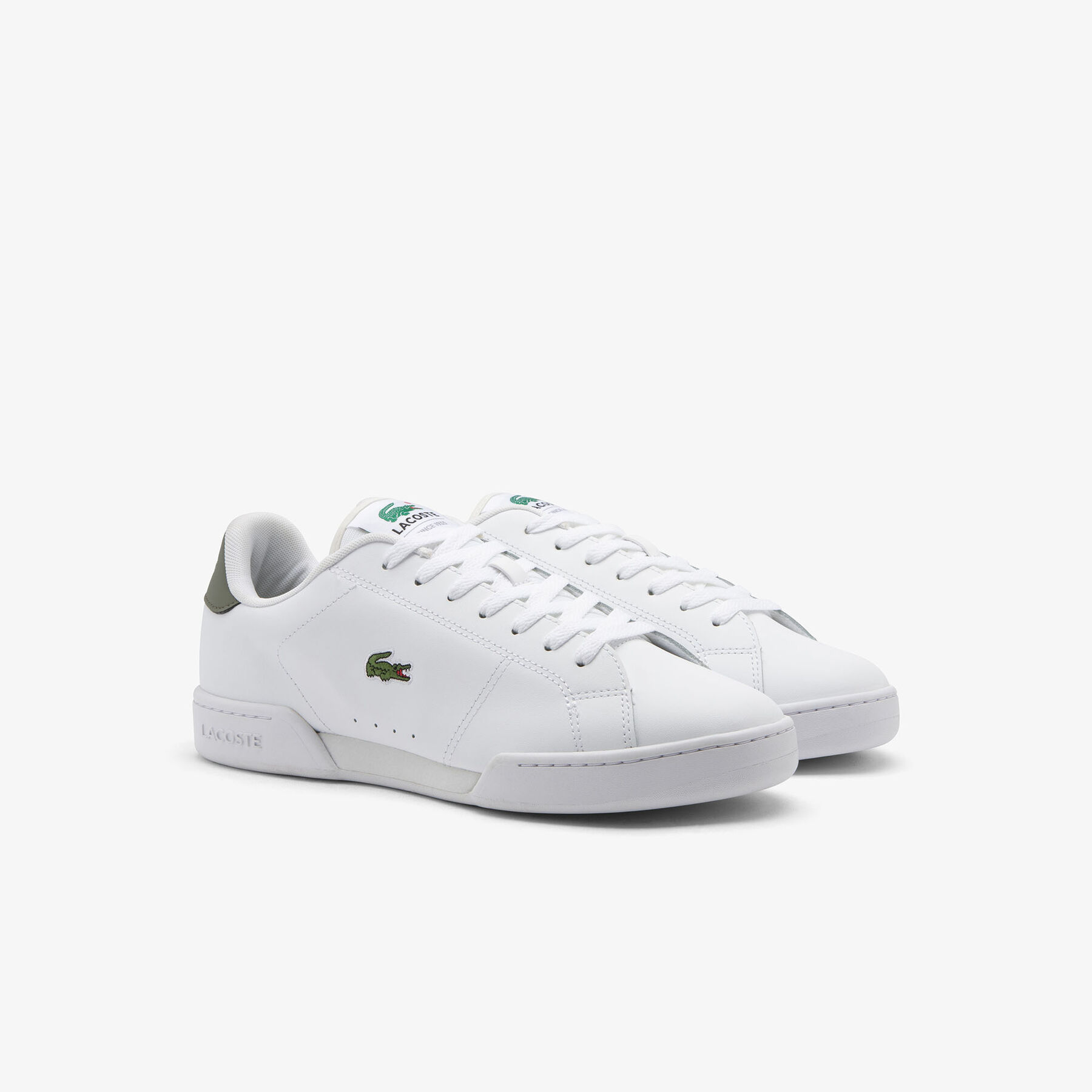 lacoste men s carnaby cup leather sneakers