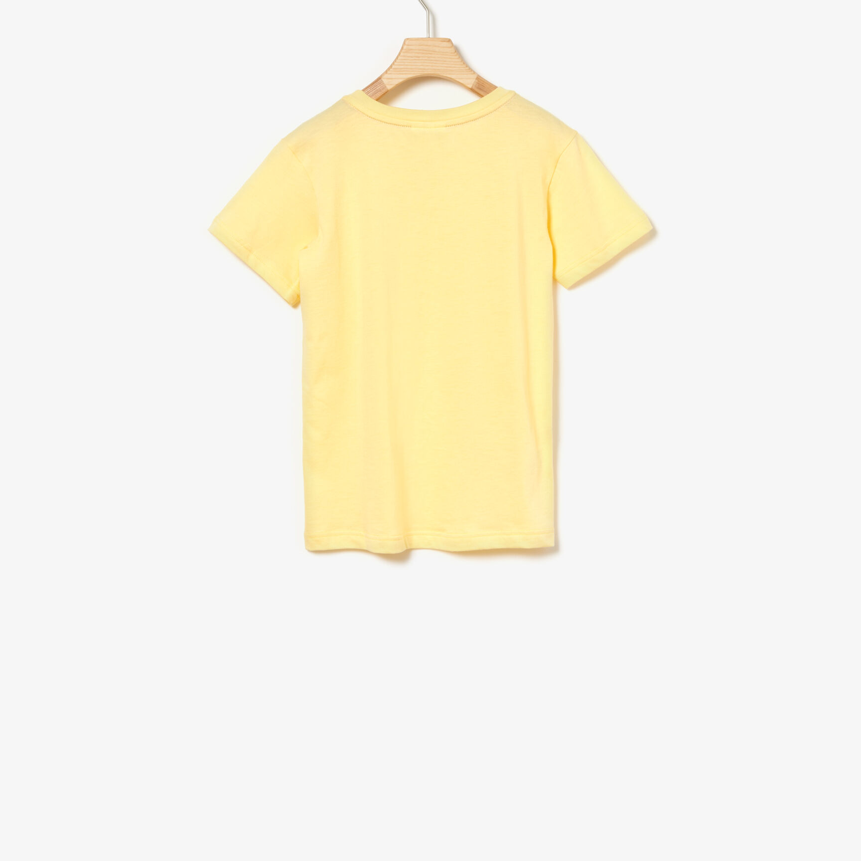 تيشيرت قطن جيرسيه بفتحة رقبة مستديرة للأطفال تيشيرت قطن جيرسيه بفتحة رقبة مستديرة للأطفال