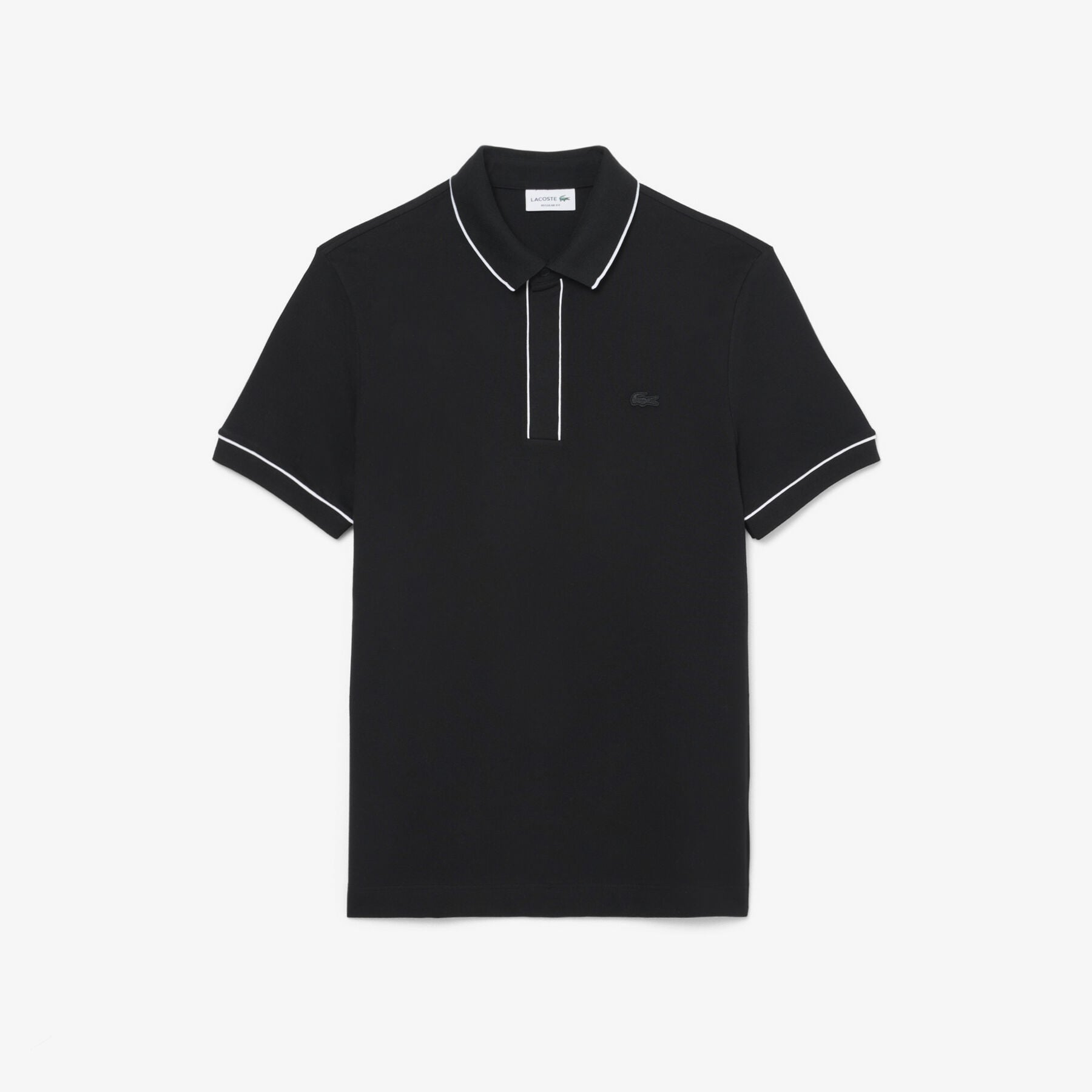 lacoste regular fit paris stretch pique polo shirt