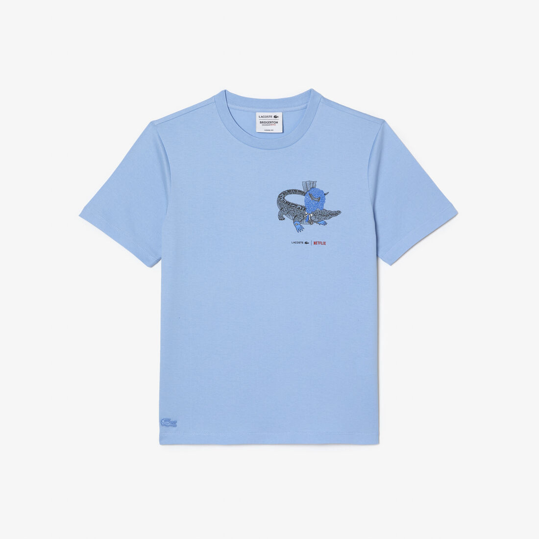 Women's Lacoste x Netflix Organic Cotton Jersey T-shirt Women's Lacoste x Netflix Organic Cotton Jersey T-shirt