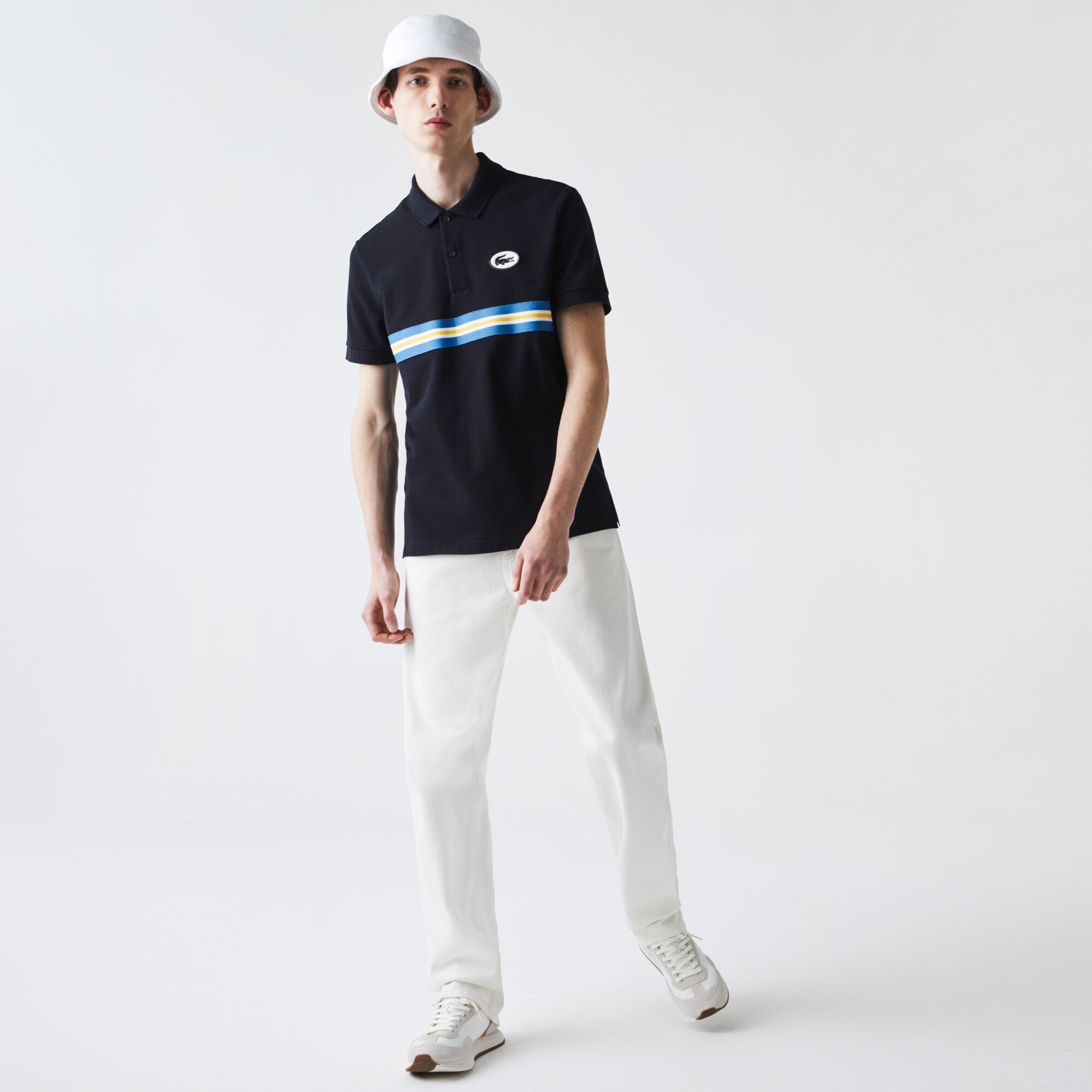 Men’s Lacoste Heritage Regular Fit Badge Cotton Piqué Polo Shirt Men’s Lacoste Heritage Regular Fit Badge Cotton Piqué Polo Shirt