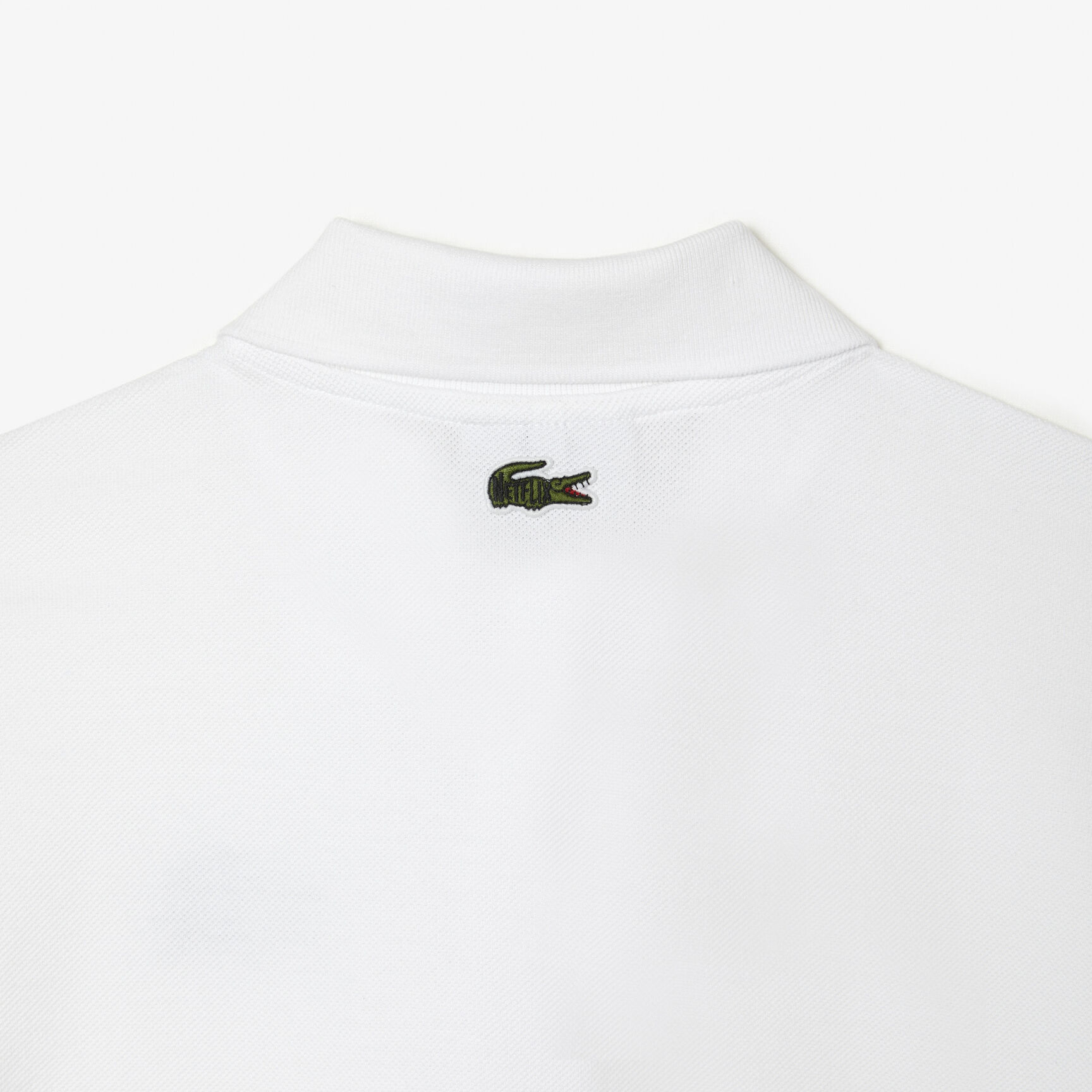 Women's Lacoste x Netflix Crocodile Show Print Polo Shirt Women's Lacoste x Netflix Crocodile Show Print Polo Shirt