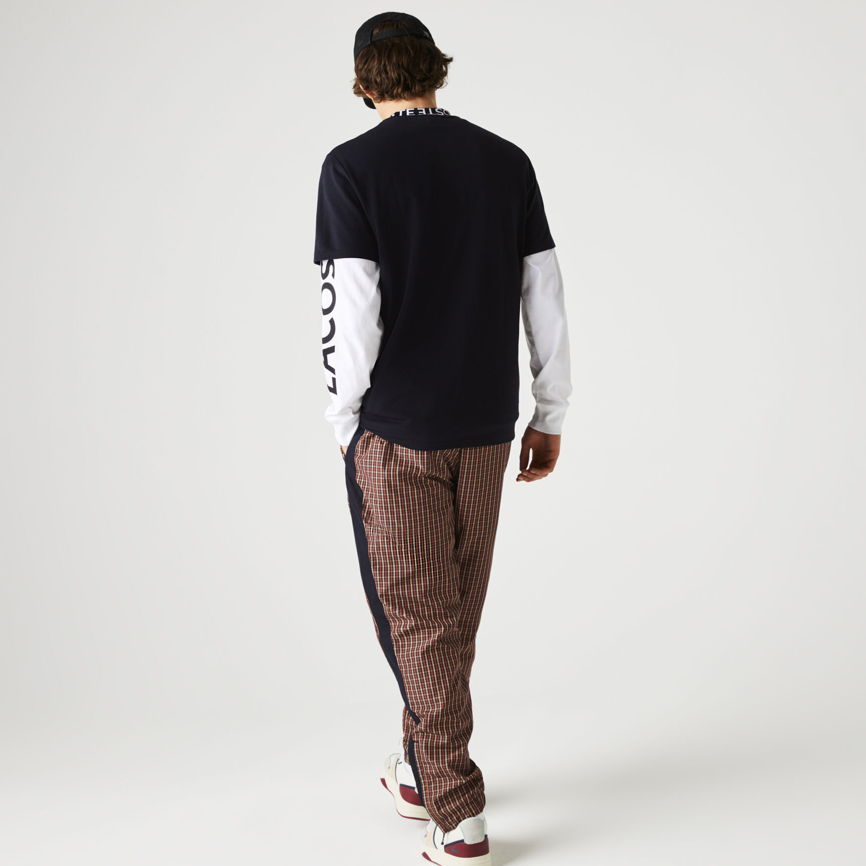 Men's Branded Collar Ultra-Lightweight Pique T-shirt Men's Branded Collar Ultra-Lightweight Pique T-shirt