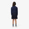 lacoste pleated jersey skirt