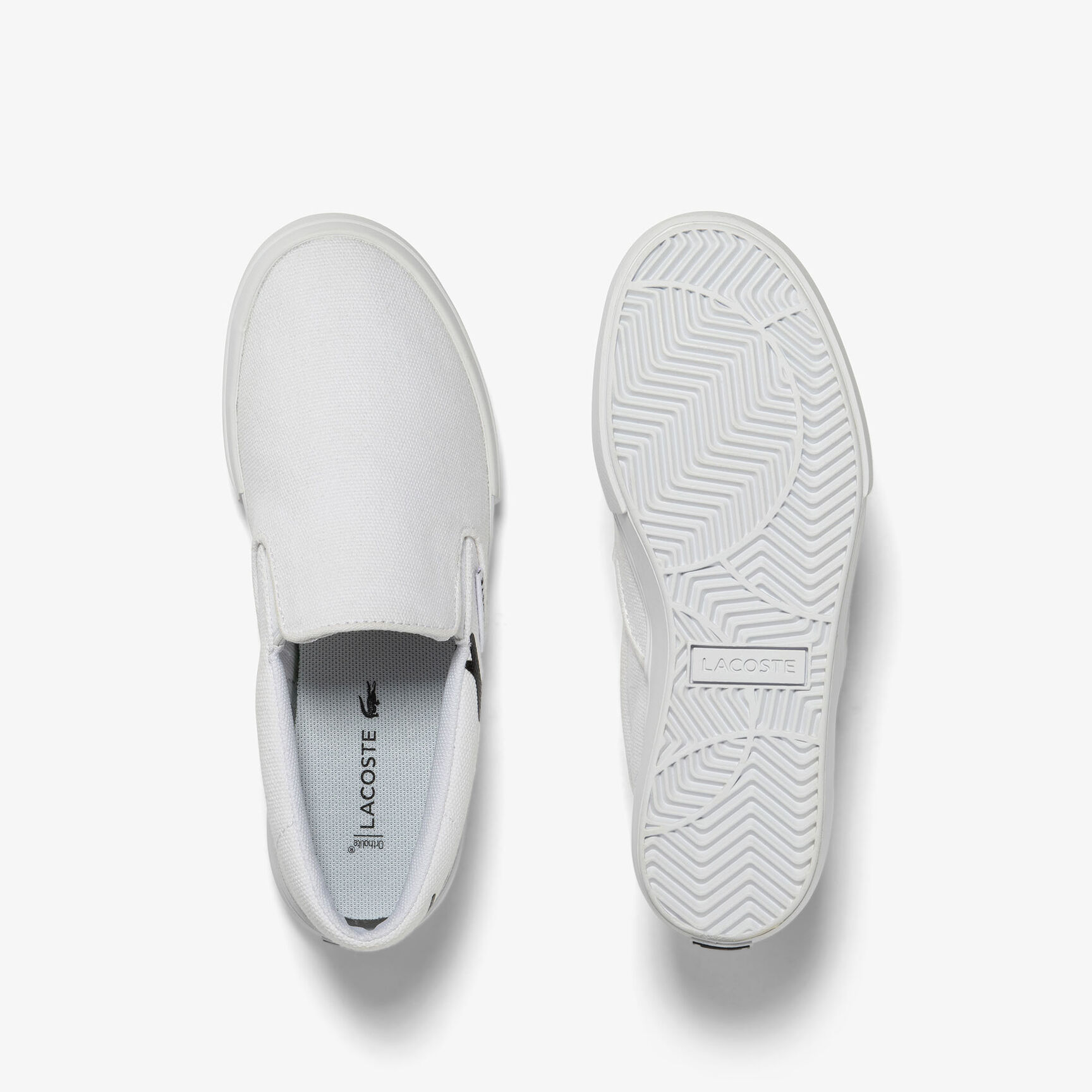 حذاء لاكوست جامب سيرف سهل الارتداء من القماش للأطفال