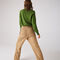 Women's V-neck Organic Cotton Sweater lacoste women s v neck organic cotton sweater