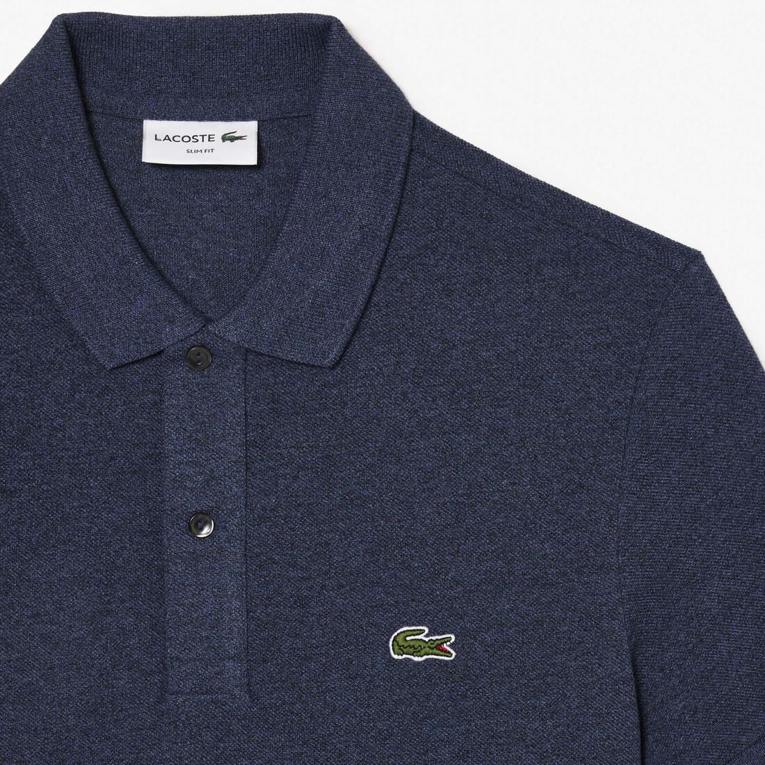 قميص بولو بيكيه بقصة ضيقة L.12.12 قميص بولو بيكيه بقصة ضيقة L.12.12