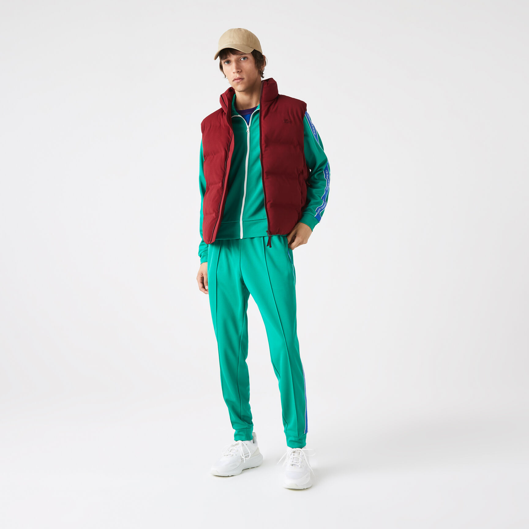 Men's Fold Away Hood Short Vest Jacket Men's Fold Away Hood Short Vest Jacket
