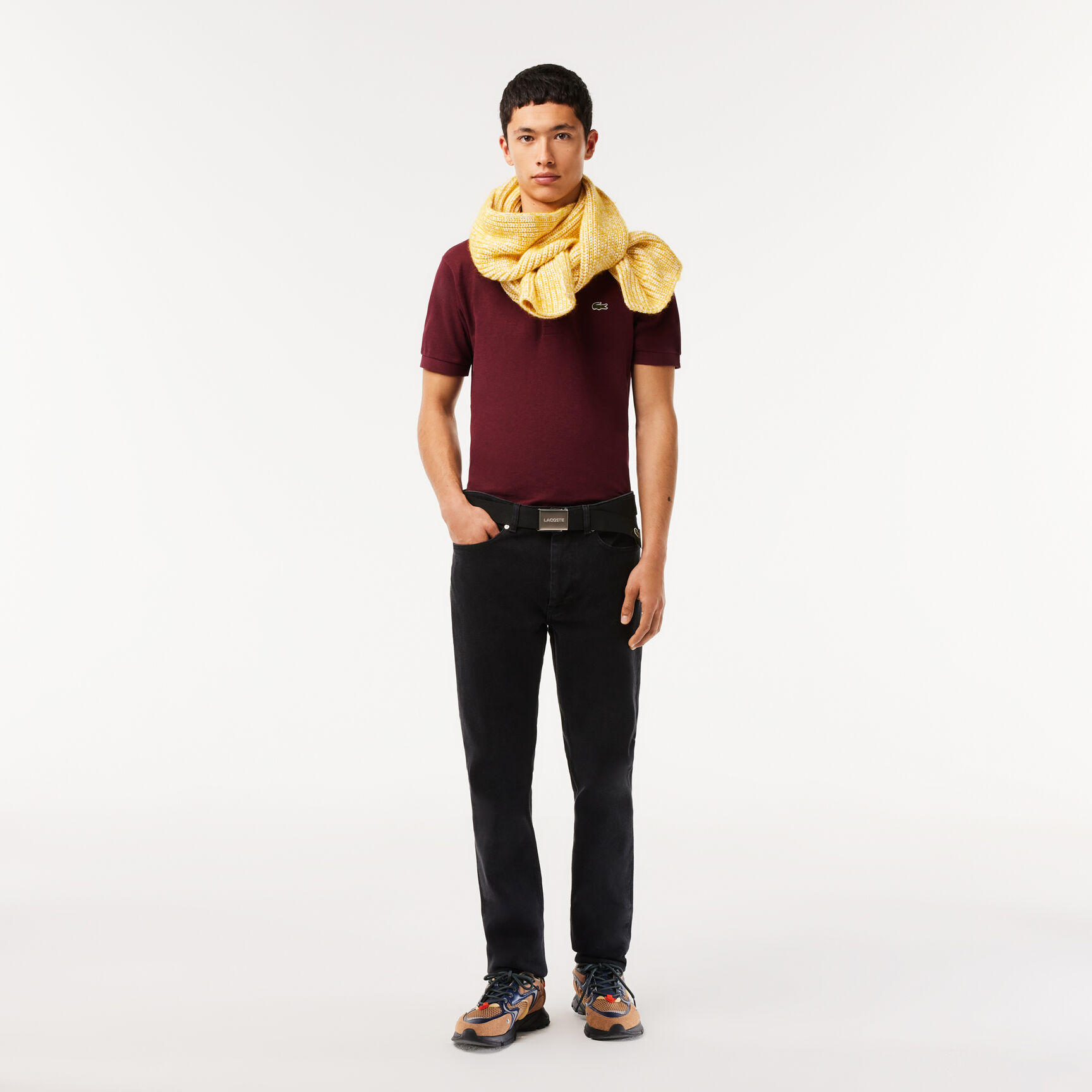 Classic Fit L.12.12 Marl Polo Shirt Classic Fit L.12.12 Marl Polo Shirt