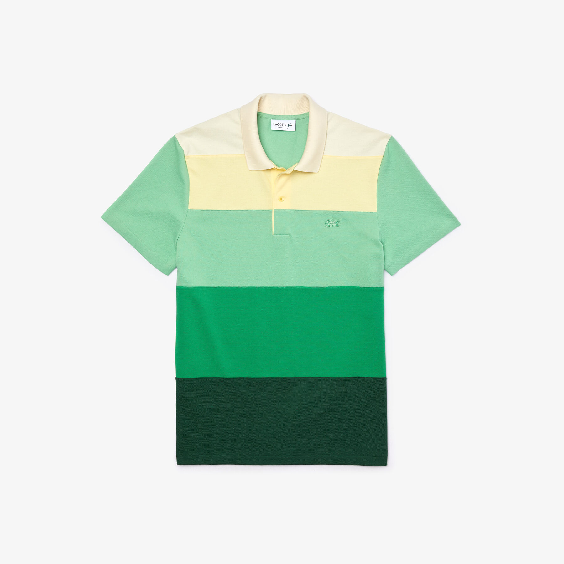 Men’s Lacoste Regular Fit Fresh Colorblock Cotton Piqué Polo men s lacoste regular fit fresh colorblock cotton piqu polo