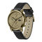 lacoste black leather strap men s watch