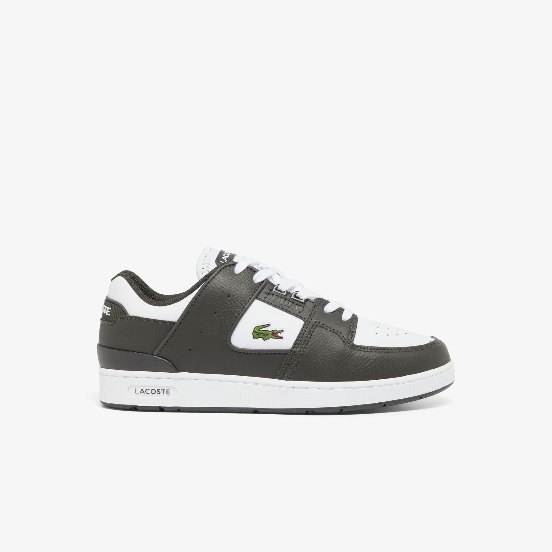 lacoste men s court cage leather sneakers