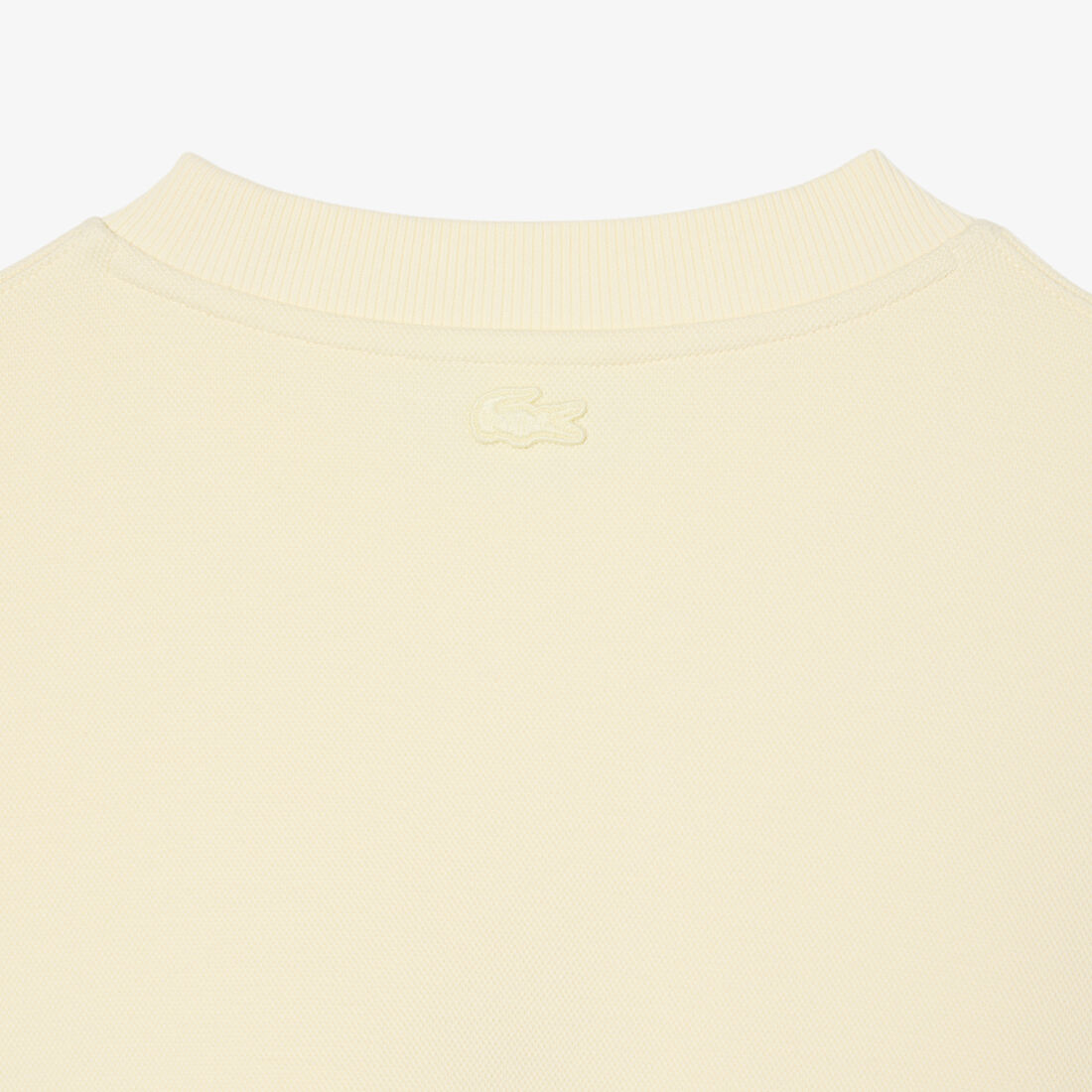 Double Face Pique Badge Sweatshirt Double Face Pique Badge Sweatshirt