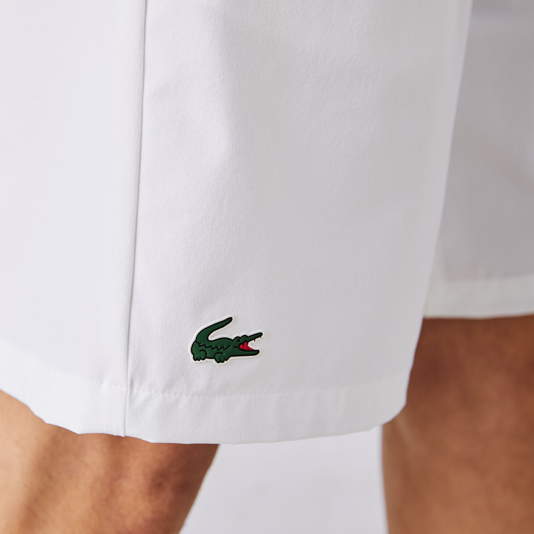 شورت مطاطي خفيف للرجال مجموعة Lacoste SPORT x Novak Djokovic
