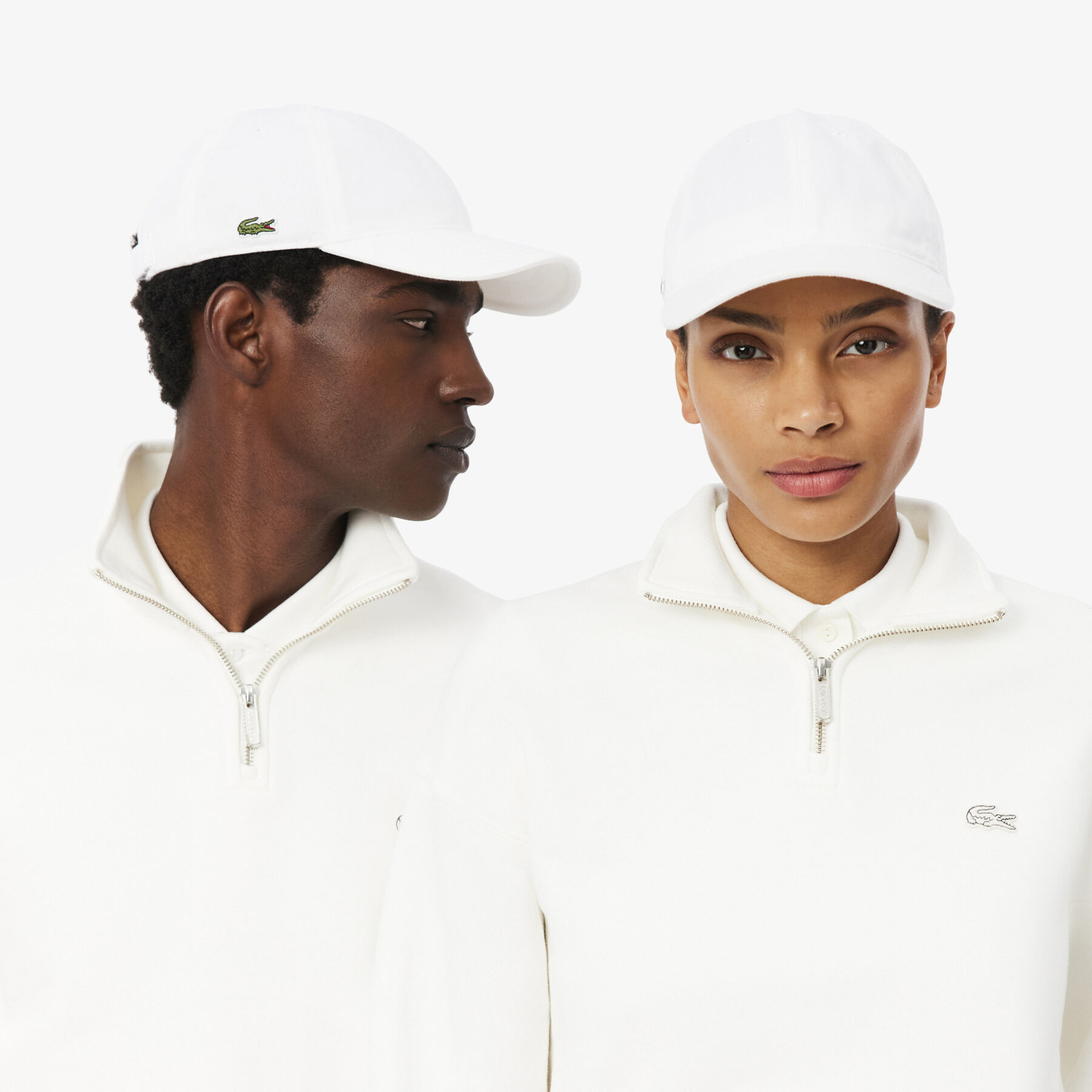 lacoste cotton twill cap