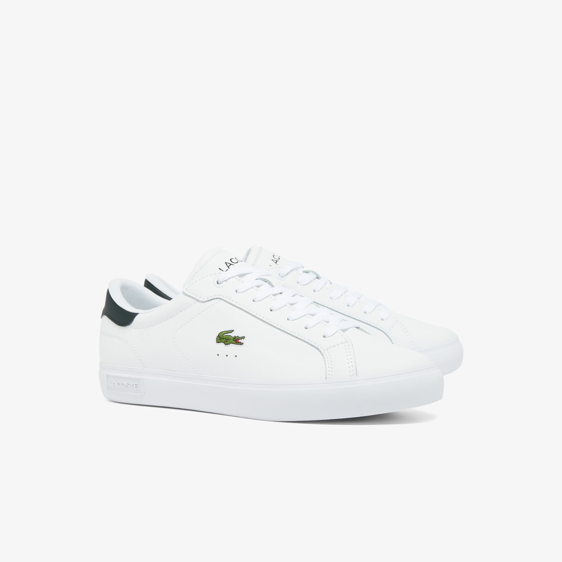 Men's Powercourt Leather Sneakers lacoste men s powercourt leather sneakers