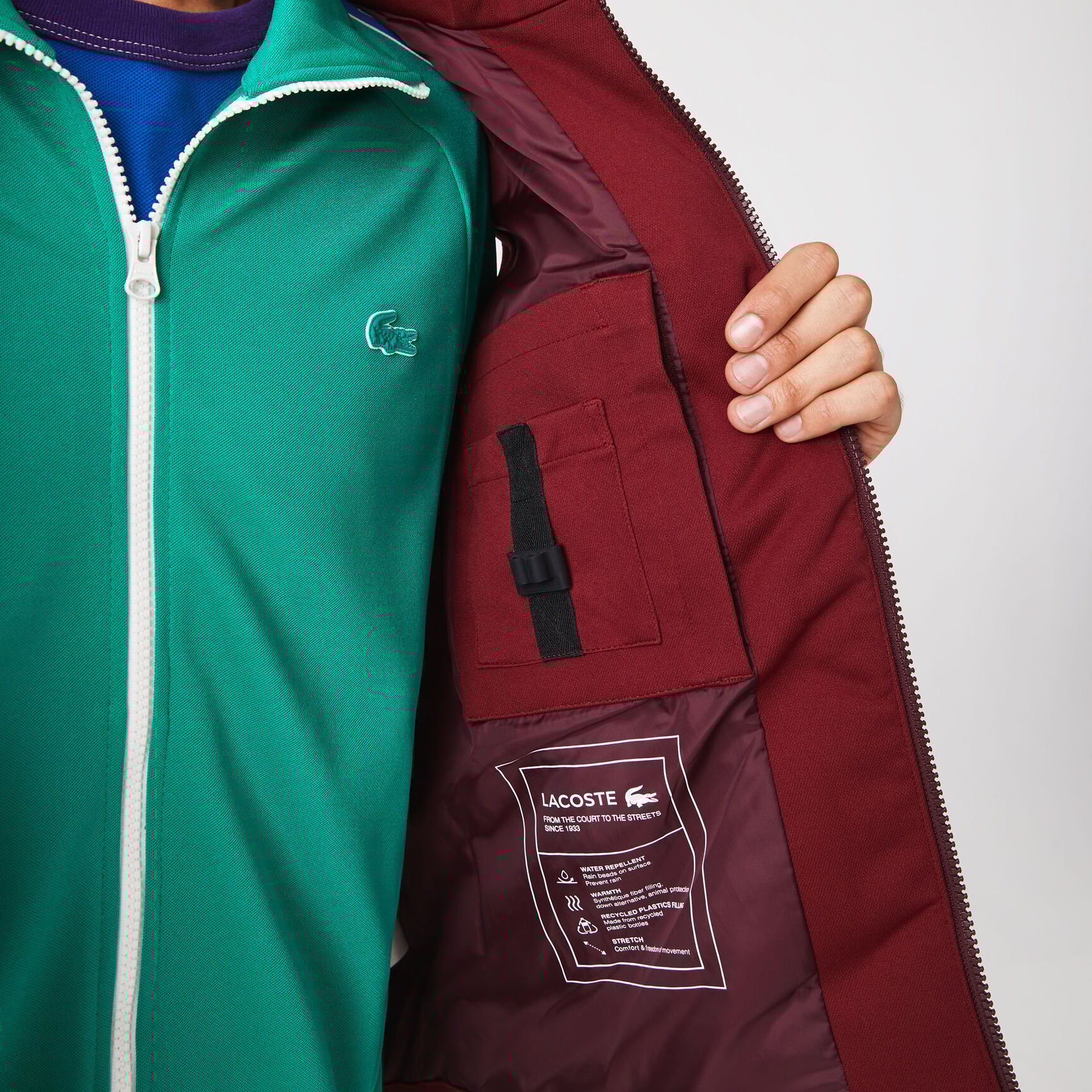 Men's Fold Away Hood Short Vest Jacket Men's Fold Away Hood Short Vest Jacket