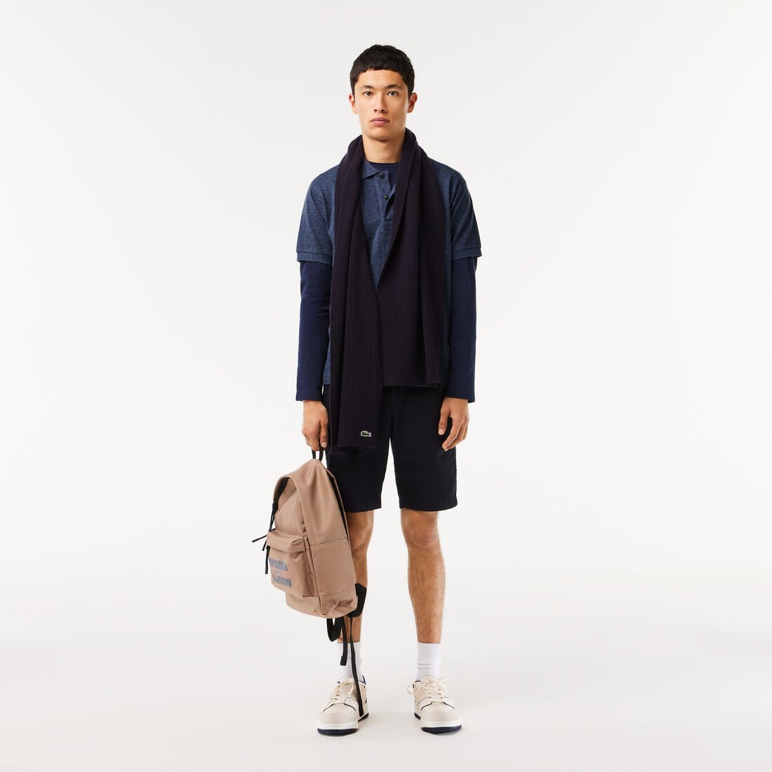 Classic Fit L.12.12 Marl Polo Shirt Classic Fit L.12.12 Marl Polo Shirt