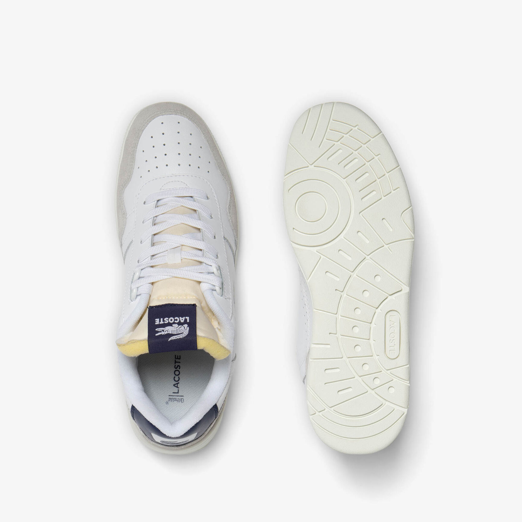 سنيكرز تي كليب جلد بحواف بارزة للرجال