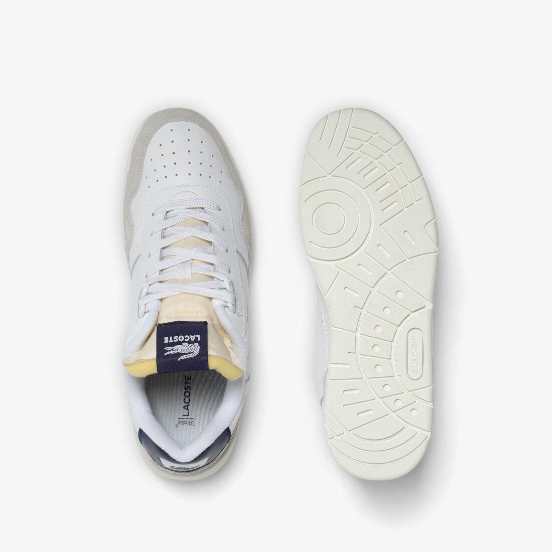 سنيكرز تي كليب جلد بحواف بارزة للرجال سنيكرز تي كليب جلد بحواف بارزة للرجال