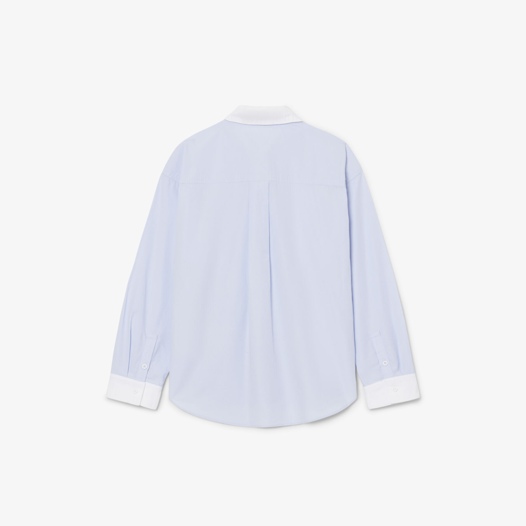 Embroidered Badge Poplin Shirt