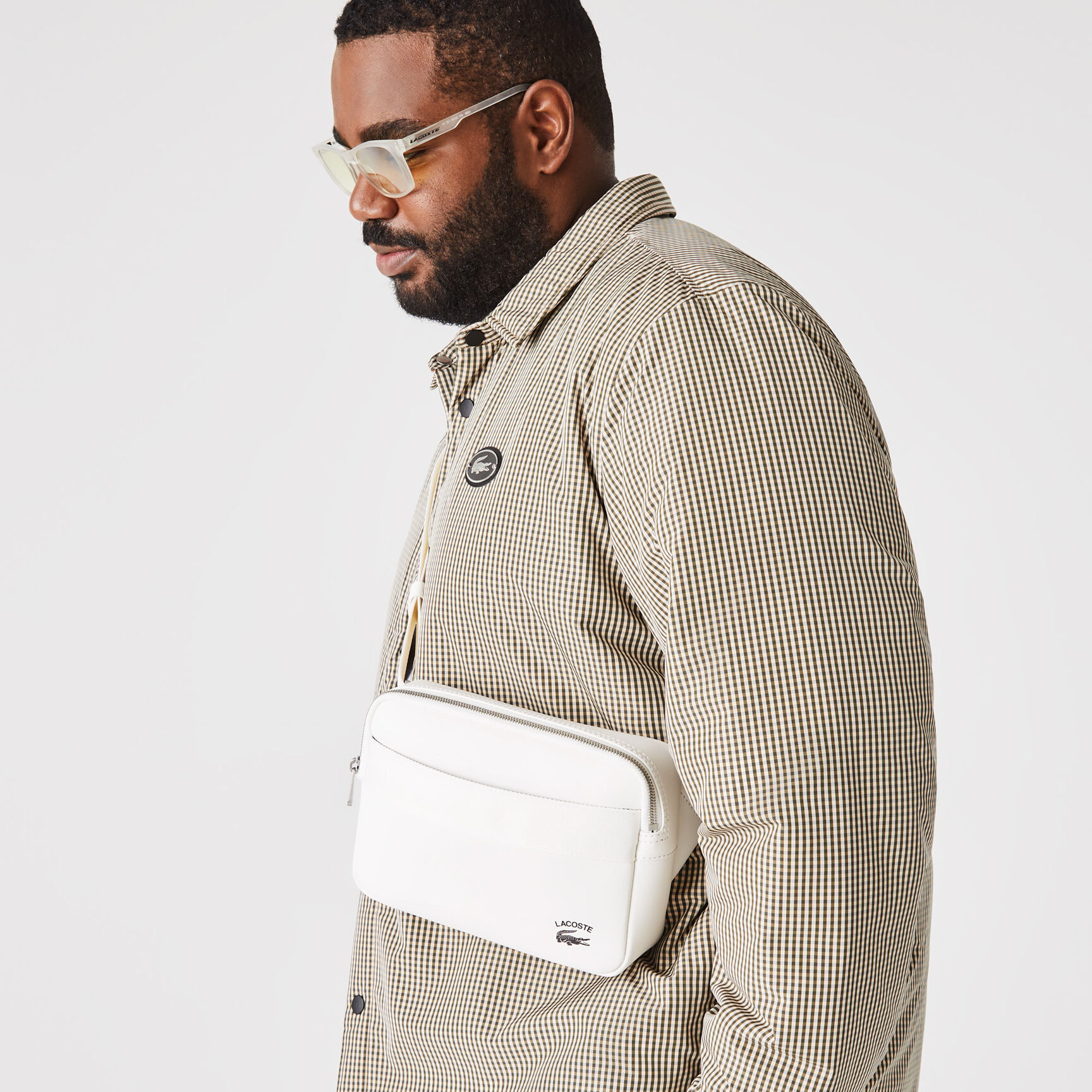 Men's Lacoste Contrast Edge Reporter Bag Men's Lacoste Contrast Edge Reporter Bag