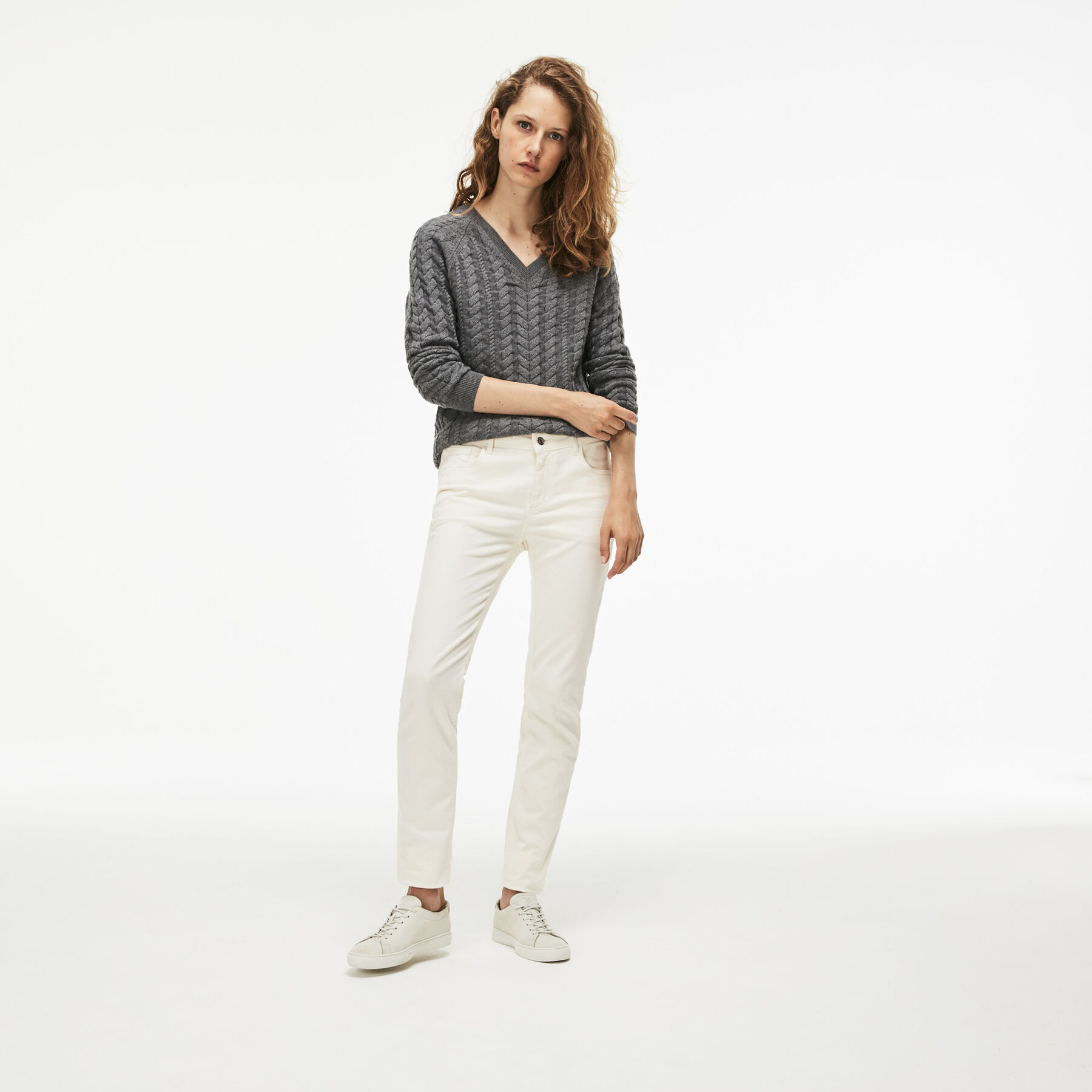 Women's Slim Fit Stretch Cotton Denim Jeans lacoste women s slim fit stretch cotton denim jeans