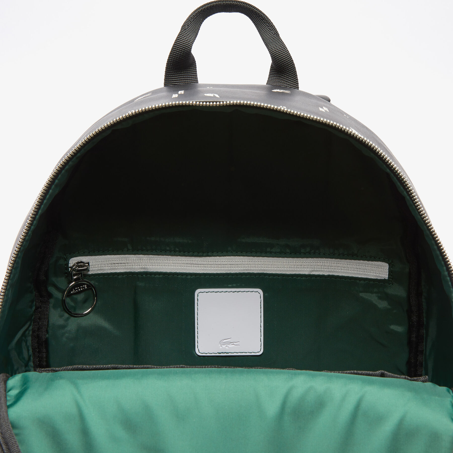 Men's LCST Printed Coated Canvas Backpack lacoste men s lcst printed coated canvas backpack