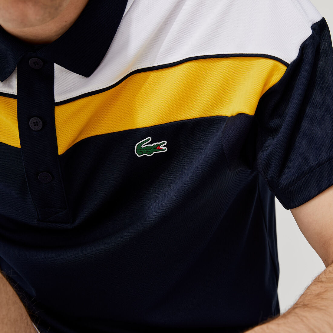 Men’s Lacoste SPORT Thermo-Regulating Piqué Regular Fit Polo Men’s Lacoste SPORT Thermo-Regulating Piqué Regular Fit Polo