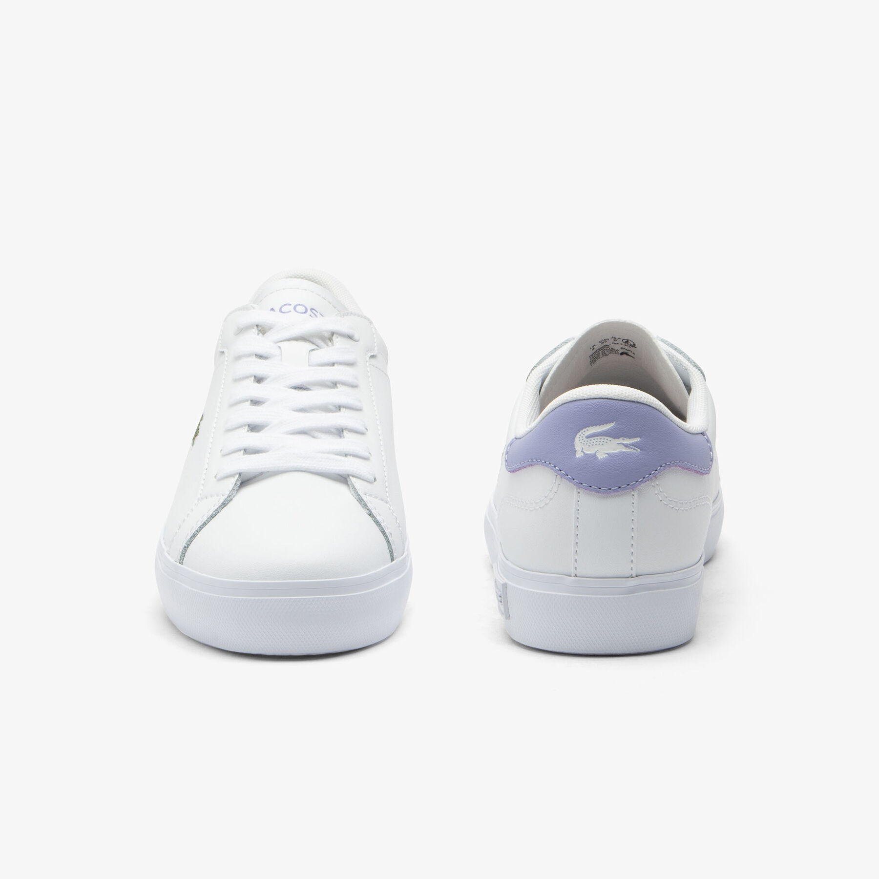 Women's Powercourt Leather Sneakers lacoste women s powercourt leather sneakers