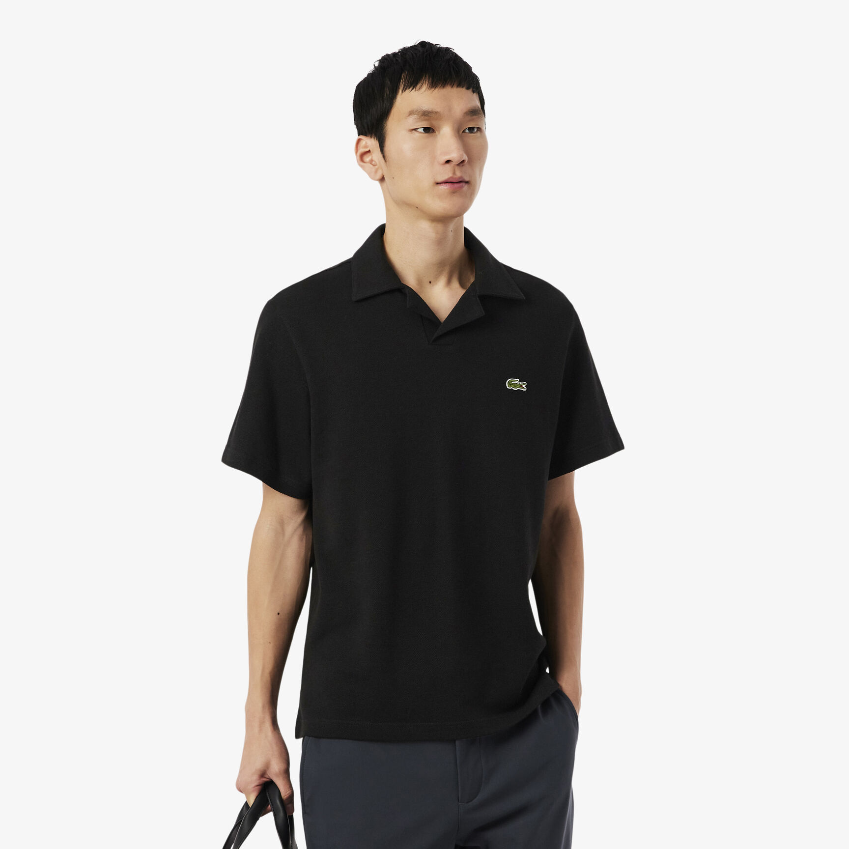 Classic Fit Cotton-Linen Polo Shirt Classic Fit Cotton-Linen Polo Shirt